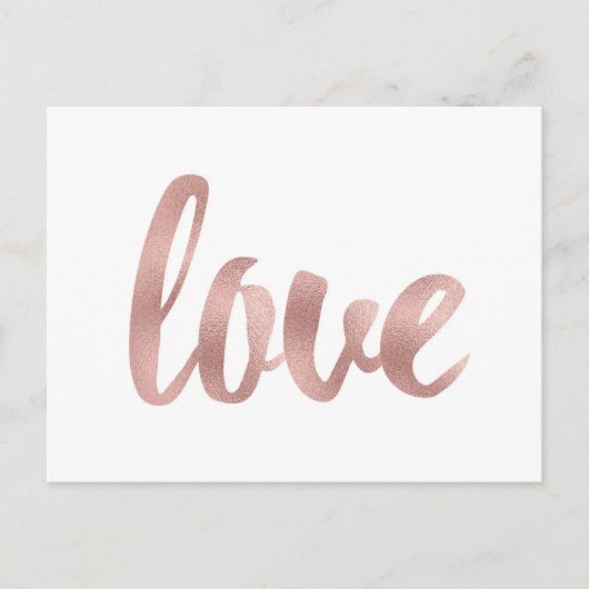 バラ金ゴールドラブポストカード ポストカード (正面)