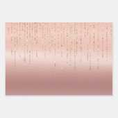 バラ金ゴールドラブ ラッピングペーパーシート (正面3)