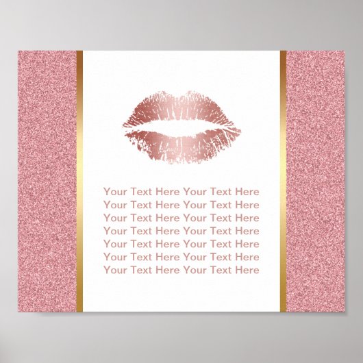 バラ金ゴールドリップフェイクグリッターベンダイベント ポスター (正面)