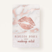 バラ金ゴールドリップ美しいサロン バッジ (正面)