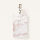 バラ金ゴールドリップ美しいサロン バッジ (裏面クリップ)