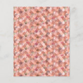 バラ金ゴールドリトルマーメイドベビーシャワー予算 (裏面)