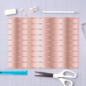 バラ金ゴールドリボン弓ブライダルシャワー 薄葉紙 (クラフト)