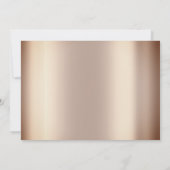 バラ金ゴールドレインボーユニコーンホースバースデーパーティー 招待状 (裏面)