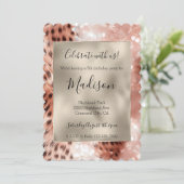 バラ金ゴールドレオパードグリッツスタイリッシュグリッター 招待状 (スタンド正面)