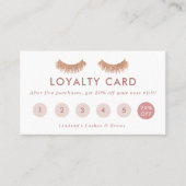 バラ金ゴールドロイヤリティカードメイクアップアーティスト ロイヤリティカード (正面)