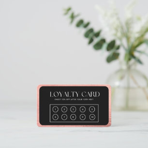 バラ金ゴールドロイヤリティカード 名刺