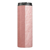 バラ金ゴールドロータスヨガ瞑想インストラクター引用文 タンブラー (裏面)