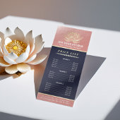 バラ金ゴールドロータスYOGA霊気インストラクター価格表 ラックカード