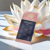 バラ金ゴールドロータスYOGA霊気インストラクター価格表 ラックカード