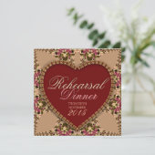 バラ金ゴールドヴィンテージレースリハーサルディナー 招待状 (スタンド正面)