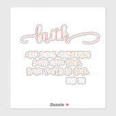 バラ金ゴールド信仰とKJVバイブル・バース シール (シート)