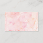 バラ金ゴールド傘エイプリルシャワーおむつラッフル エンクロージャーカード (裏面)