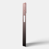 バラ金ゴールド光沢のある星グラデーション銅名ガーリー Case-Mate iPhoneケース (裏面 / 右)