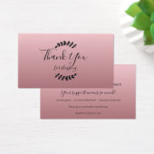 バラ金ゴールド割引ロイヤリティサンキューカード (デスク)