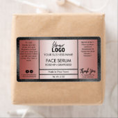 バラ金ゴールド及びブラックシャイン効果油血清 ラベル (インサイチュ)