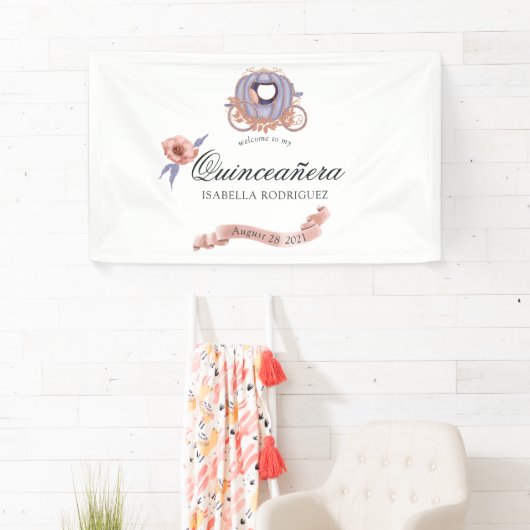 バラ金ゴールド及び薄紫グリッタープリンセスキンセアニラ 横断幕 (インサイチュ)