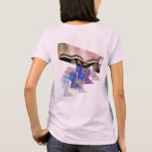 バラ金ゴールド合字 Tシャツ (裏面)