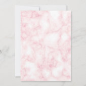 バラ金ゴールド大理企業の石グランドオープンブラック  招待状 (裏面)