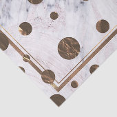 バラ金ゴールド大理石スワールブロンズ銅トレンディーパーティー 薄葉紙 (詳細)