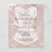 バラ金ゴールド大理石バチェロレッテ招待 (正面)