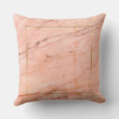 バラ金ゴールド大理石組織 クッション (裏面)