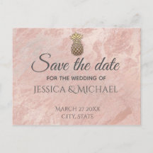 バラ金ゴールド大理石金ゴールドパイナップル日付を保存