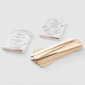 バラ金ゴールド大理石高級モダン結婚計画 ハンドファン (組立なし)