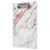 バラ金ゴールド大理石 クリップボード (左)