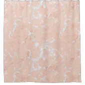 バラ金ゴールド大理石 シャワーカーテン (正面)