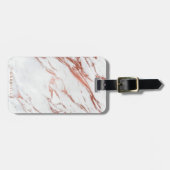 バラ金ゴールド大理石 ラゲッジタグ (正面横)