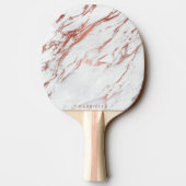 バラ金ゴールド大理石 卓球ラケット (裏面)