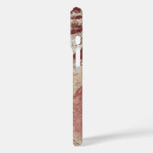 バラ金ゴールド大理石 Case-Mate iPhoneケース (裏面 / 左)