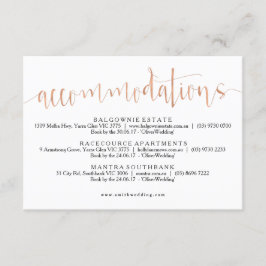 バラ金ゴールド宿泊情報カード エンクロージャーカード