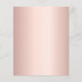 バラ金ゴールド応援ブライダルシャワー招待 (裏面)