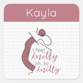 バラ金ゴールド感じニットー、オーソニット スクエアシール