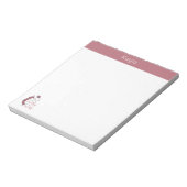 バラ金ゴールド感じニットー、オーソニット ノートパッド (回転)