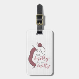 バラ金ゴールド感じニットー、オーソニット ラゲッジタグ