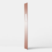 バラ金ゴールド手書き名前ペイズリーフローラ Case-Mate iPhoneケース (裏面 / 右)