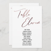 バラ金ゴールド手書き表11席グラフ (正面/裏面)