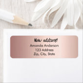 バラ金ゴールド新差出人住所 ラベル (インサイチュ)