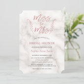 バラ金ゴールド書道ブライダルシャワーバチェロレッテ 招待状 (スタンド正面)