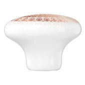 バラ金ゴールド曼荼羅 セラミックノブ (側面)