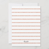 バラ金ゴールド最高の水玉模様年の恒例!フォトカード (裏面)