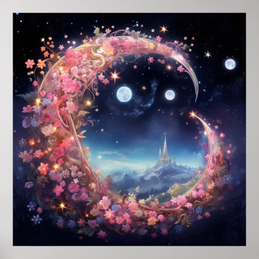 バラ金ゴールド月夢 ポスター (正面)