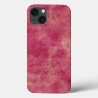バラ金ゴールド水カラー抽象化 iPhone 13ケース