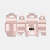 バラ金ゴールド洗練された好意ボックス フェイバーボックス (折り畳みなし)