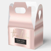 バラ金ゴールド洗練された好意ボックス フェイバーボックス (オープン)