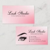 バラ金ゴールド洗練された輝く美しいラッシュ 名刺 (正面/裏面)