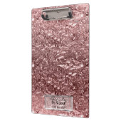 バラ金ゴールド液クロムメタリックシック釉薬 クリップボード (左)